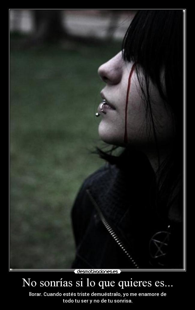 No sonrías si lo que quieres es... - 