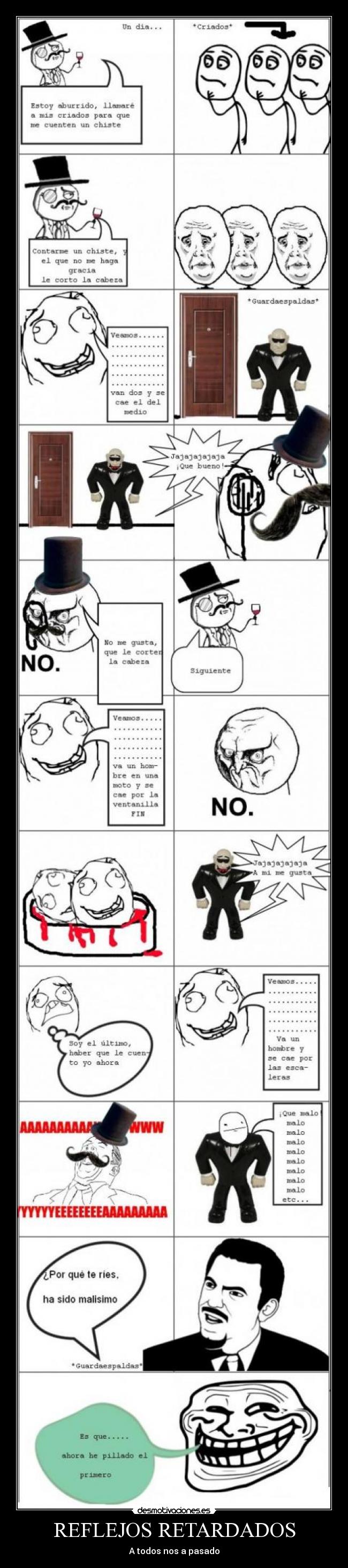 REFLEJOS RETARDADOS - A todos nos a pasado