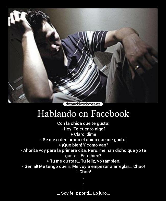 Hablando en Facebook -