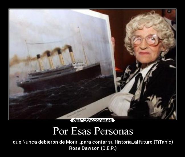 Por Esas Personas -