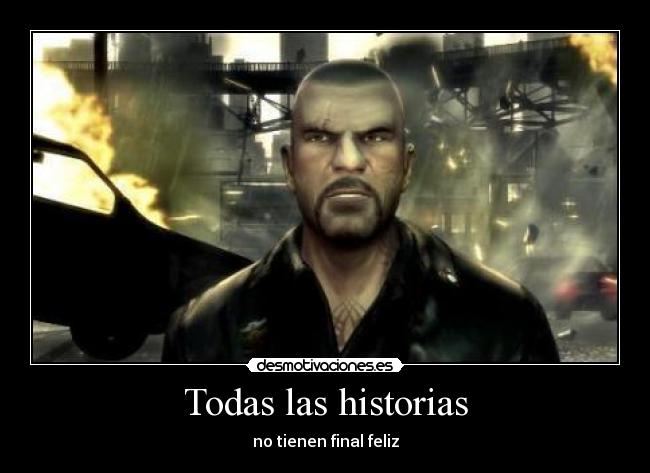 Todas las historias - no tienen final feliz
