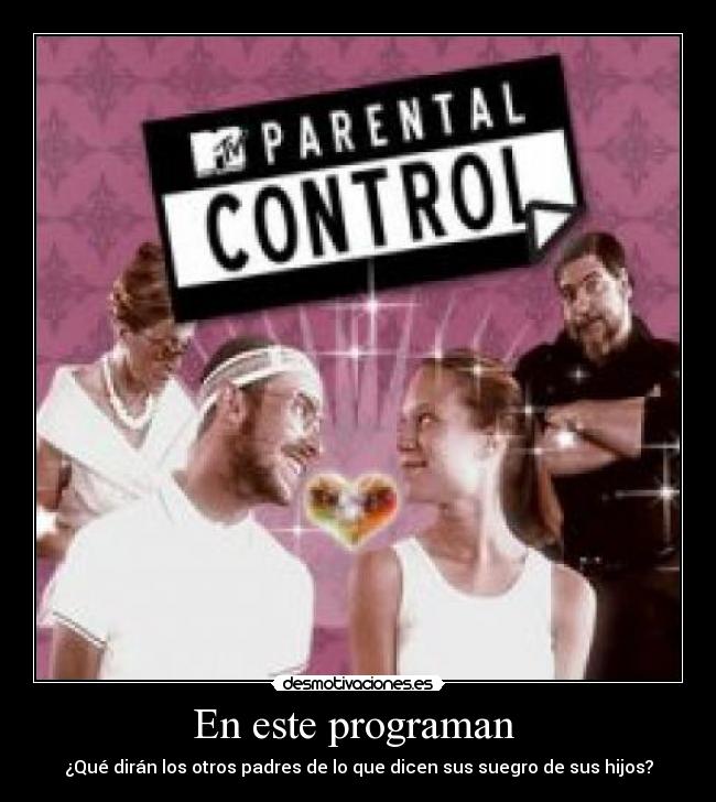 En este programan -