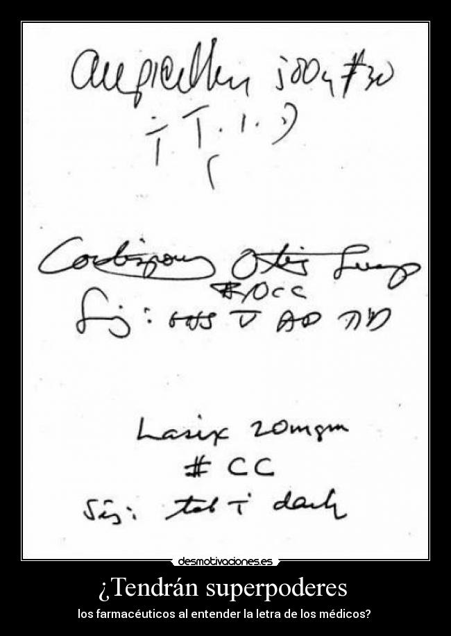 ¿Tendrán superpoderes -
