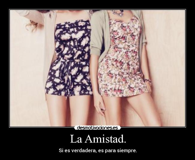 La Amistad. -
