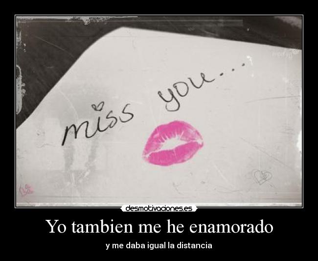 Yo tambien me he enamorado - 