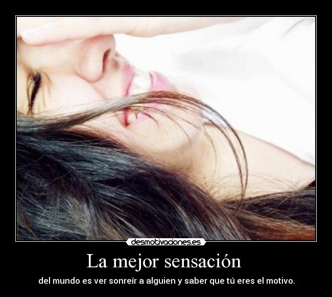 La mejor sensación  - 