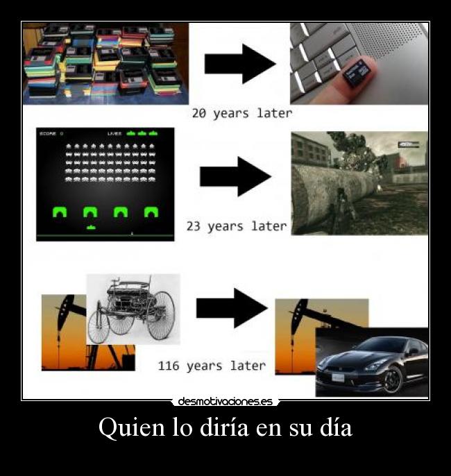 Quien lo diría en su día - 