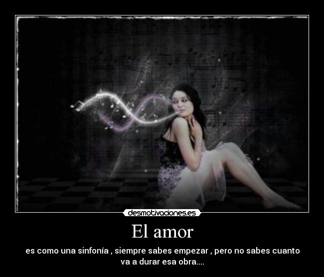 El amor -