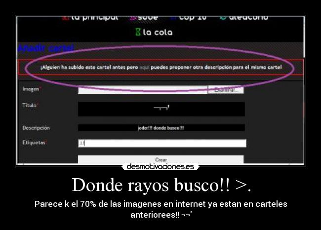 Donde rayos busco!! >. - 