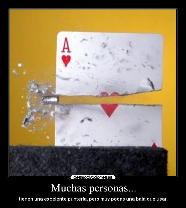 Muchas personas... -