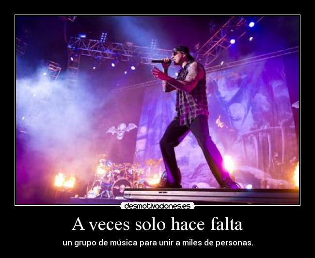 A veces solo hace falta -