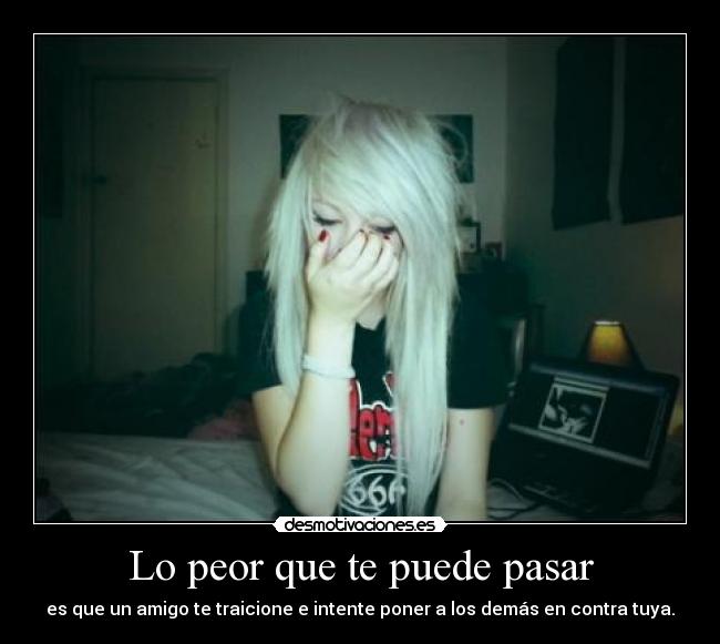 carteles traicion desmotivaciones