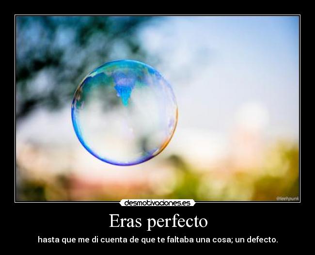 carteles perfeccion defectiva desmotivaciones