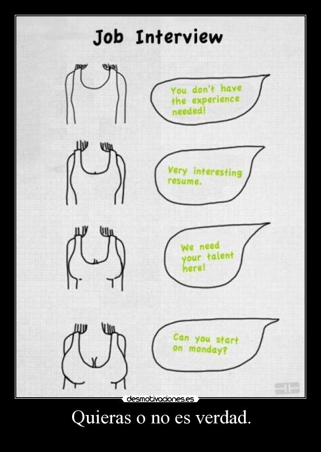 Quieras o no es verdad. - 