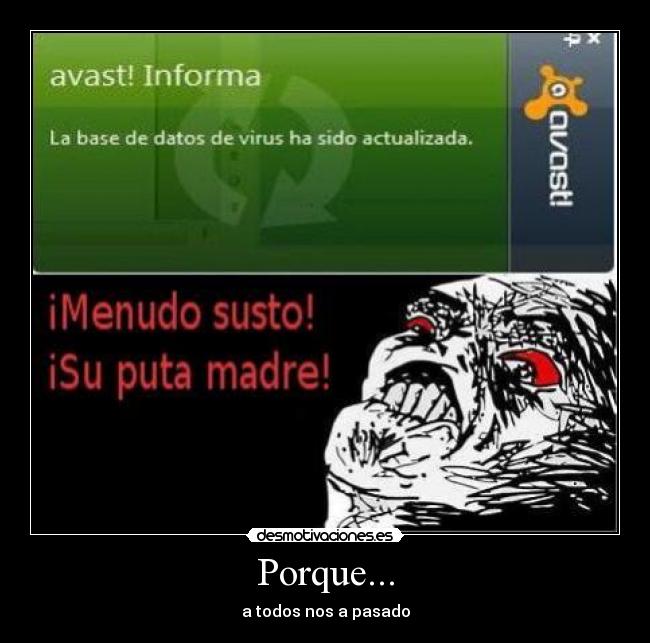 Porque... -