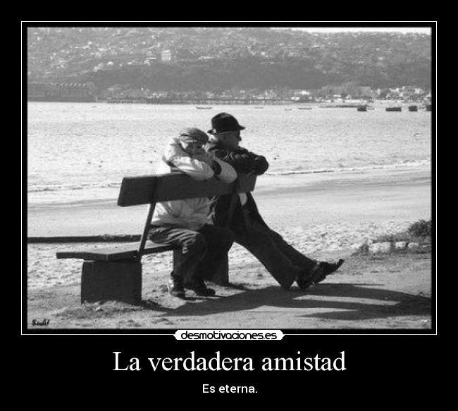 La verdadera amistad -