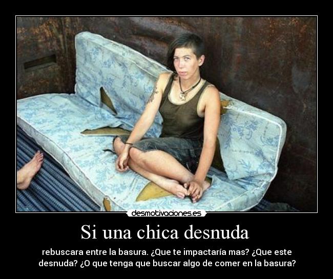 Si una chica desnuda  - 