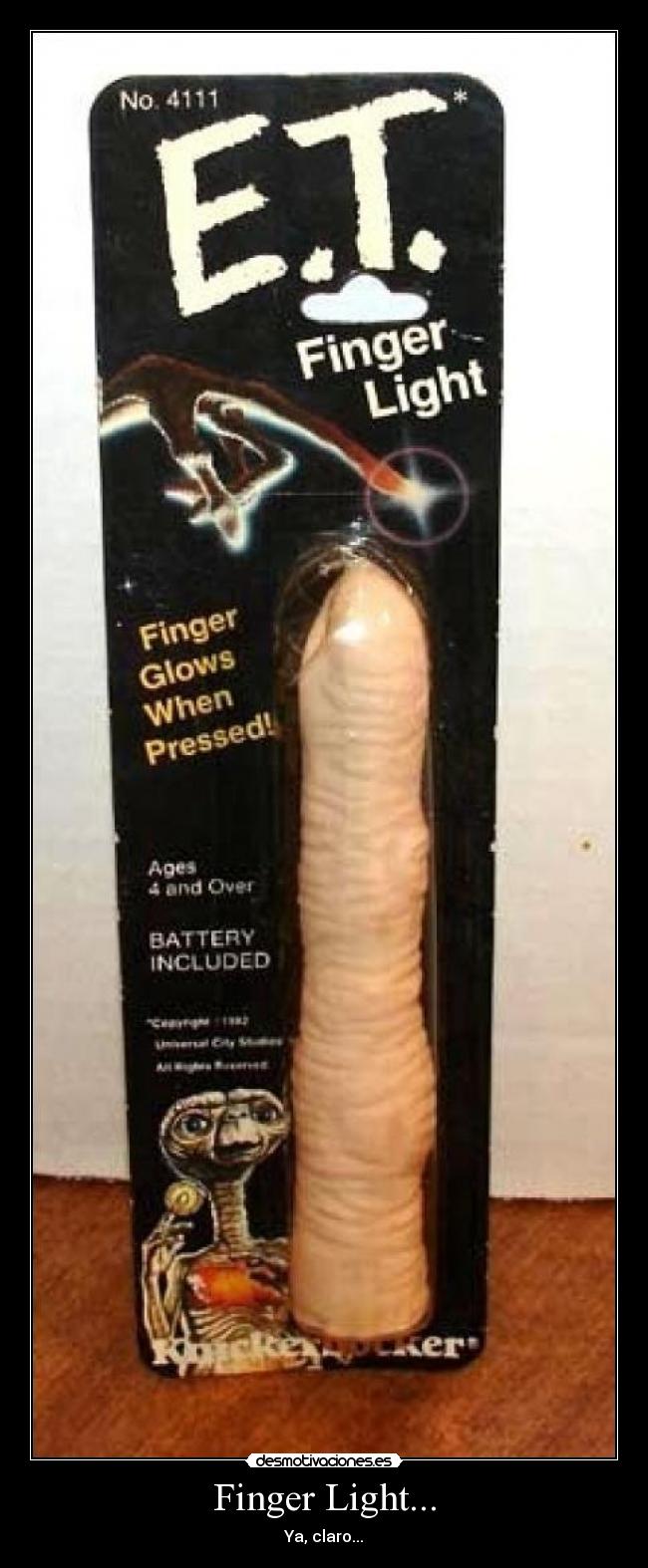 carteles finger light desmotivaciones