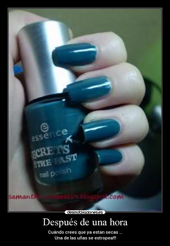 Después de una hora -