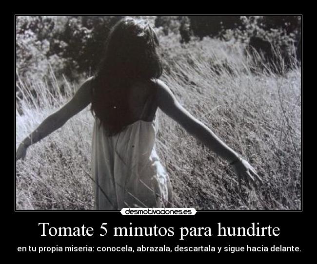 Tomate 5 minutos para hundirte -