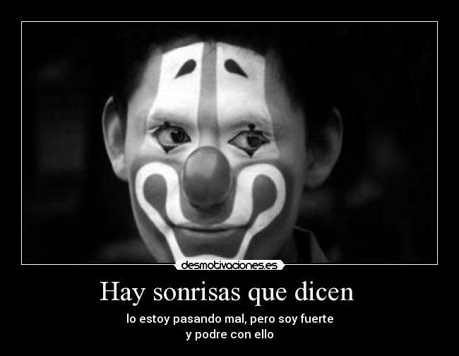 Hay sonrisas que dicen  - 