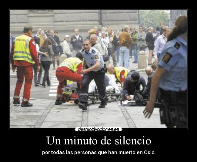 Un minuto de silencio -