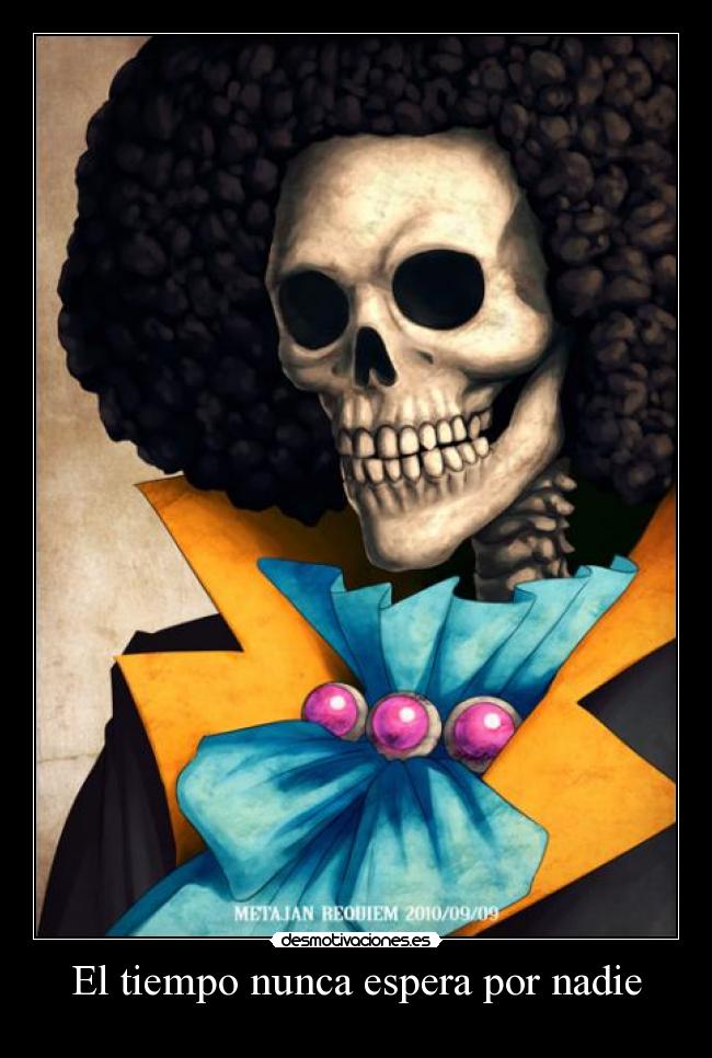 carteles brook one piece desmotivaciones