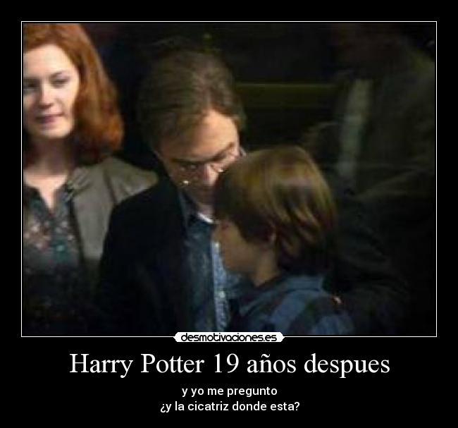 Harry Potter 19 años despues - 