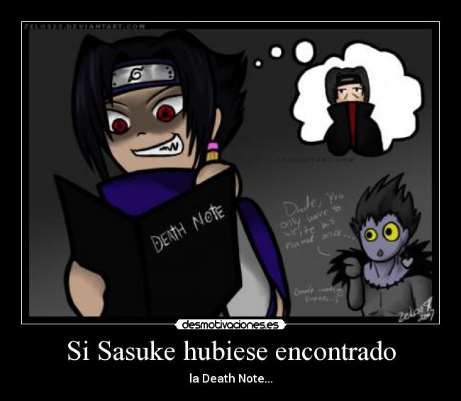 Si Sasuke hubiese encontrado -