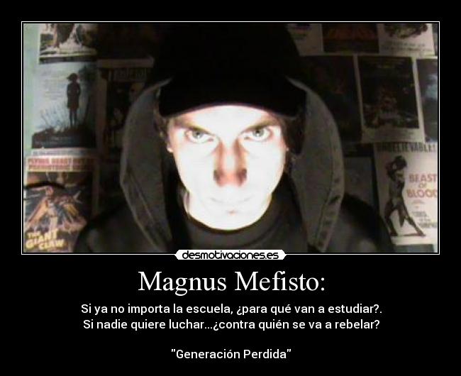 Magnus Mefisto: -