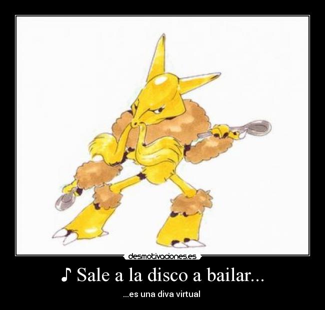 ♪ Sale a la disco a bailar... - ...es una diva virtual ♪