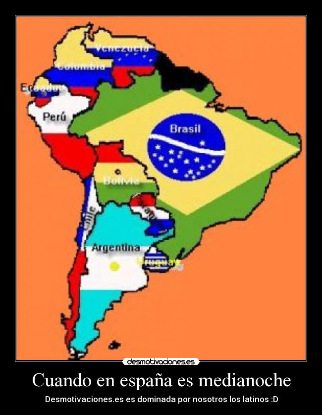 Cuando en españa es medianoche - 