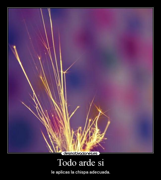 carteles todo arde desmotivaciones