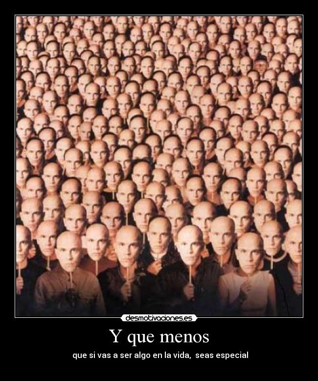 Y que menos - 