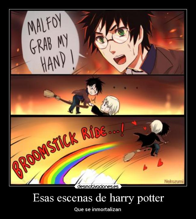 Esas escenas de harry potter - Que se inmortalizan