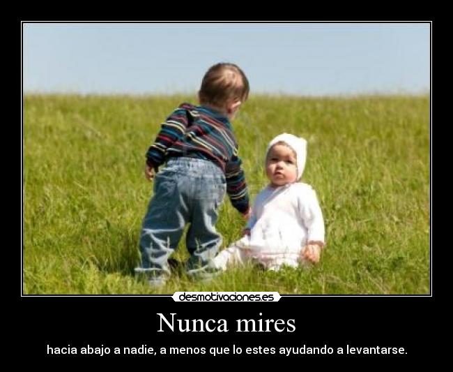 Nunca mires -