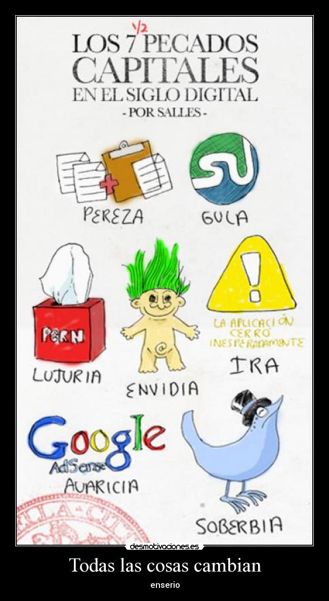 Todas las cosas cambian - enserio