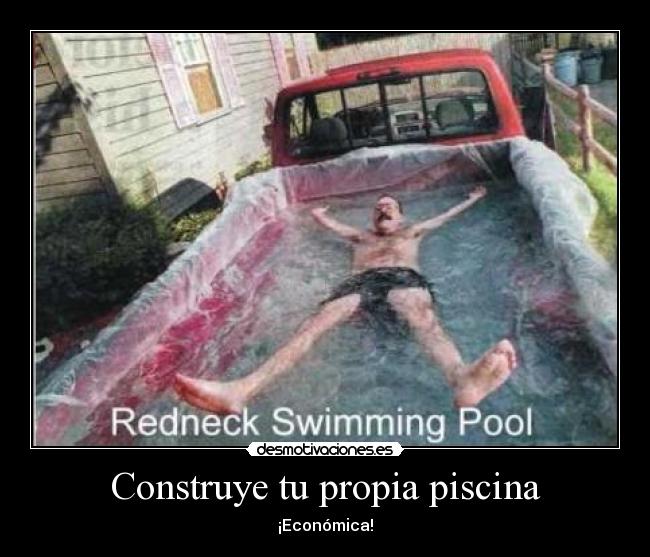 Construye tu propia piscina - ¡Económica!