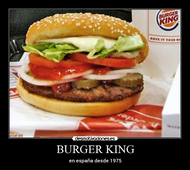 BURGER KING -