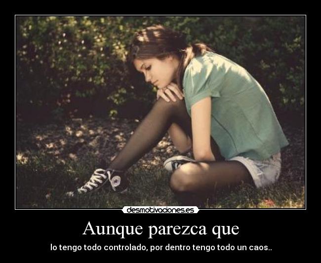 Aunque parezca que -