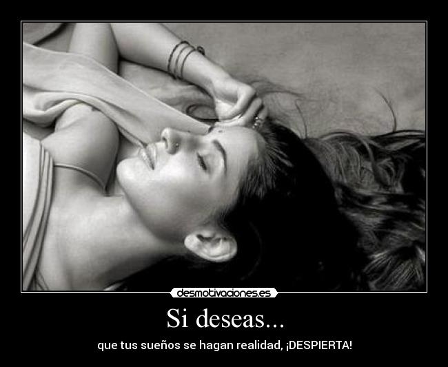 Si deseas... - 