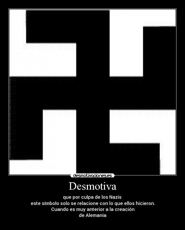 carteles esvastica desmotivaciones