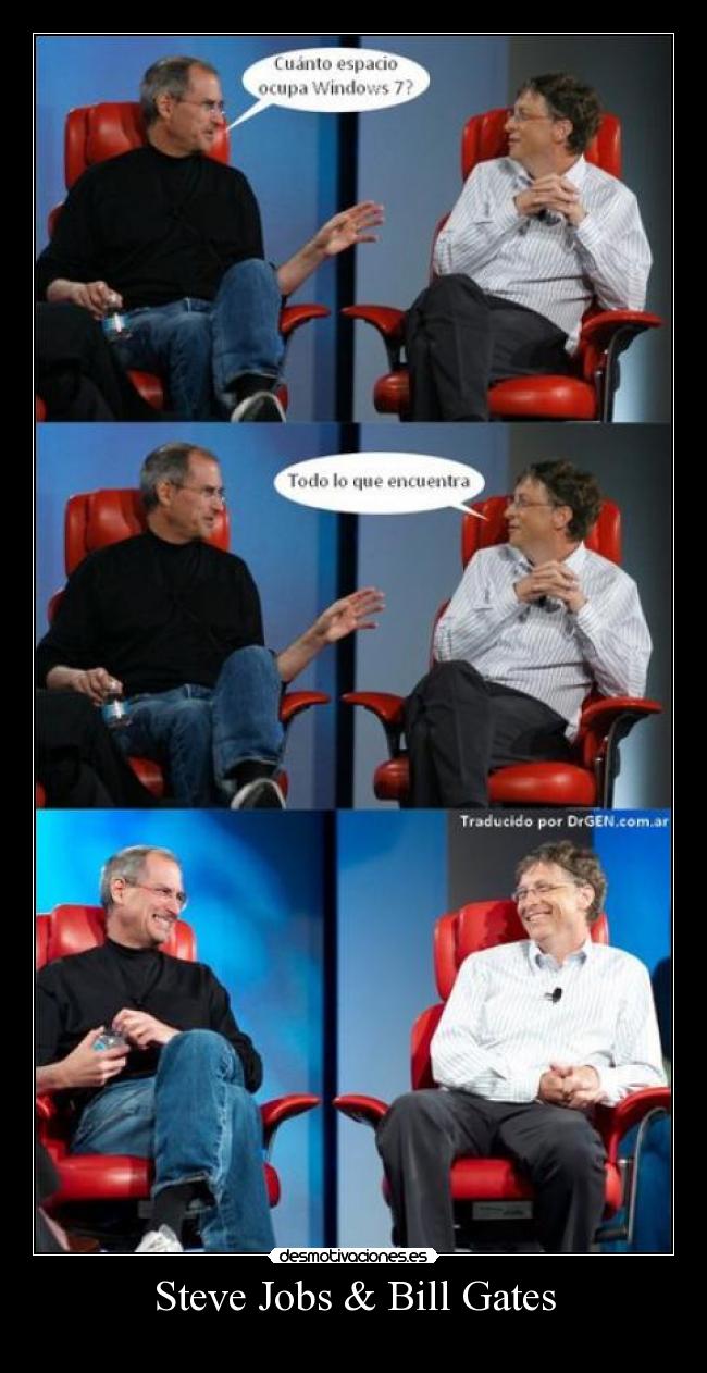 Steve Jobs & Bill Gates - 