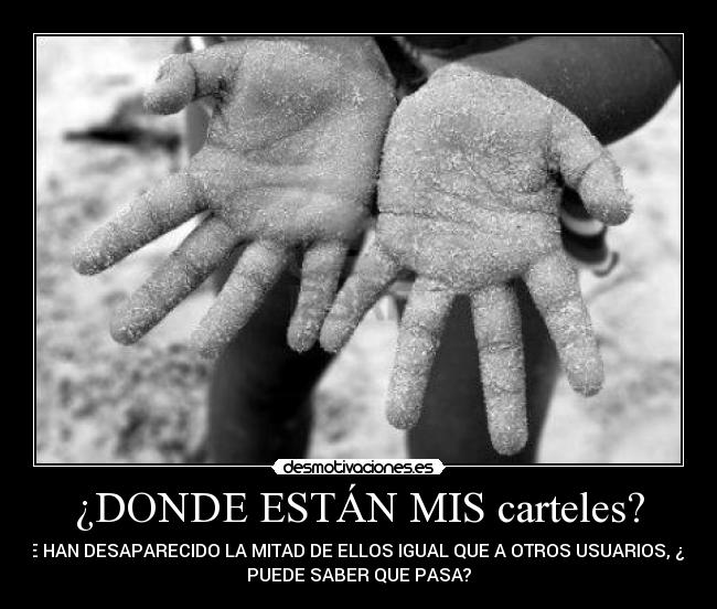 carteles donde estan desmotivaciones