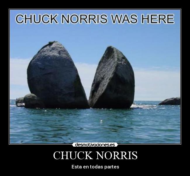 CHUCK NORRIS - Esta en todas partes