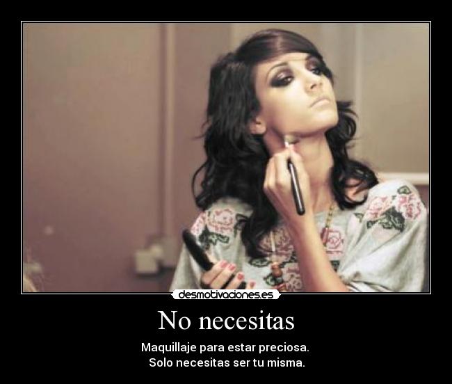 No necesitas - 