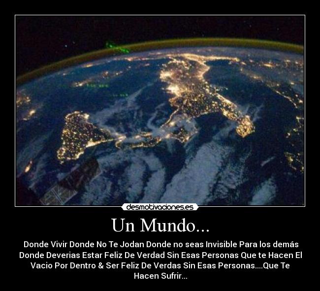 Un Mundo... - 