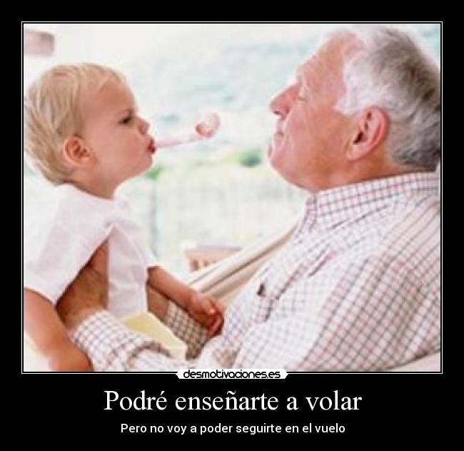 Podré enseñarte a volar -