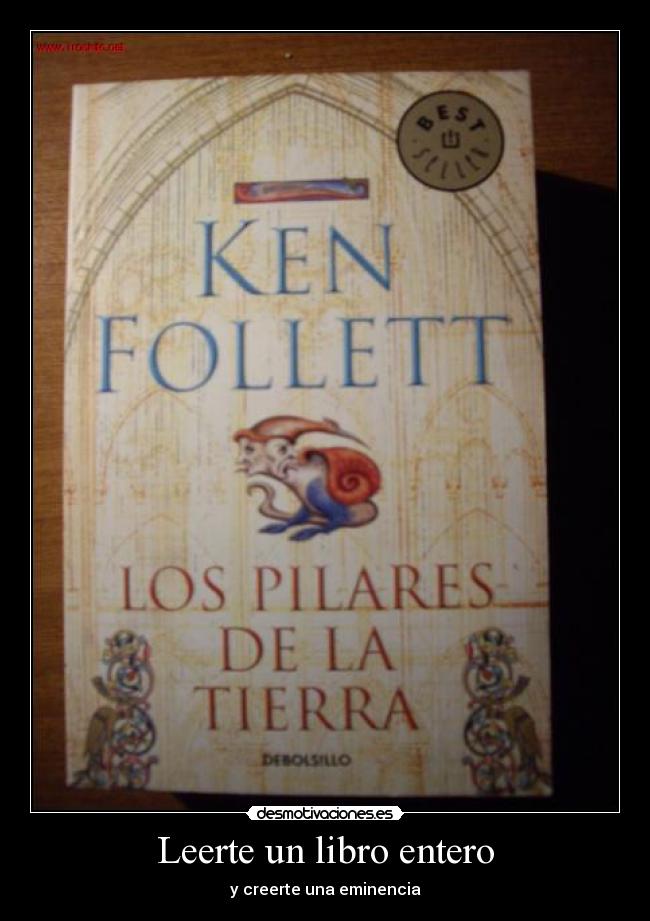 Leerte un libro entero - y creerte una eminencia