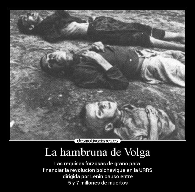 carteles hambruna volga desmotivaciones